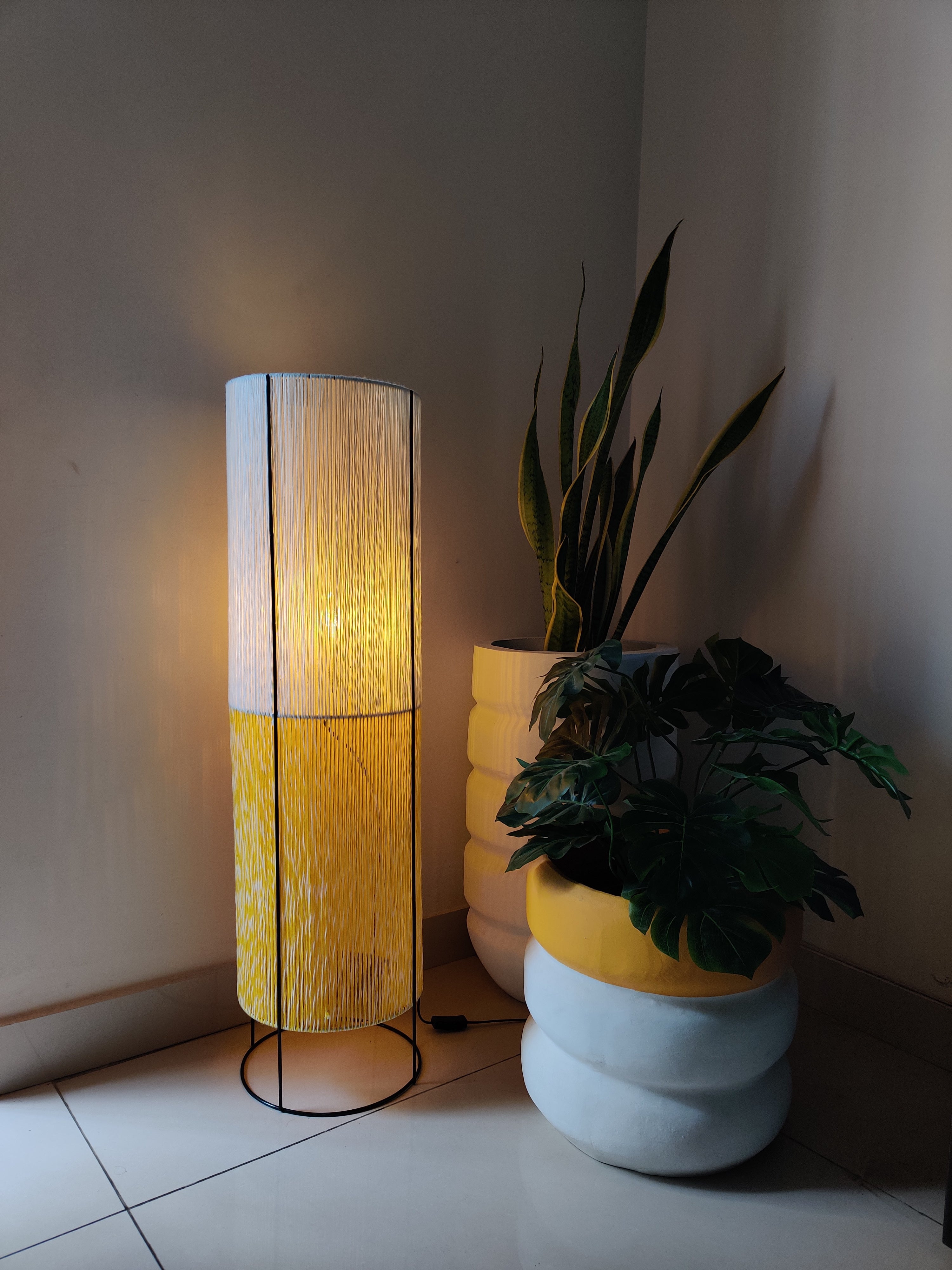 Lemonade - Handmade Floor Lamp