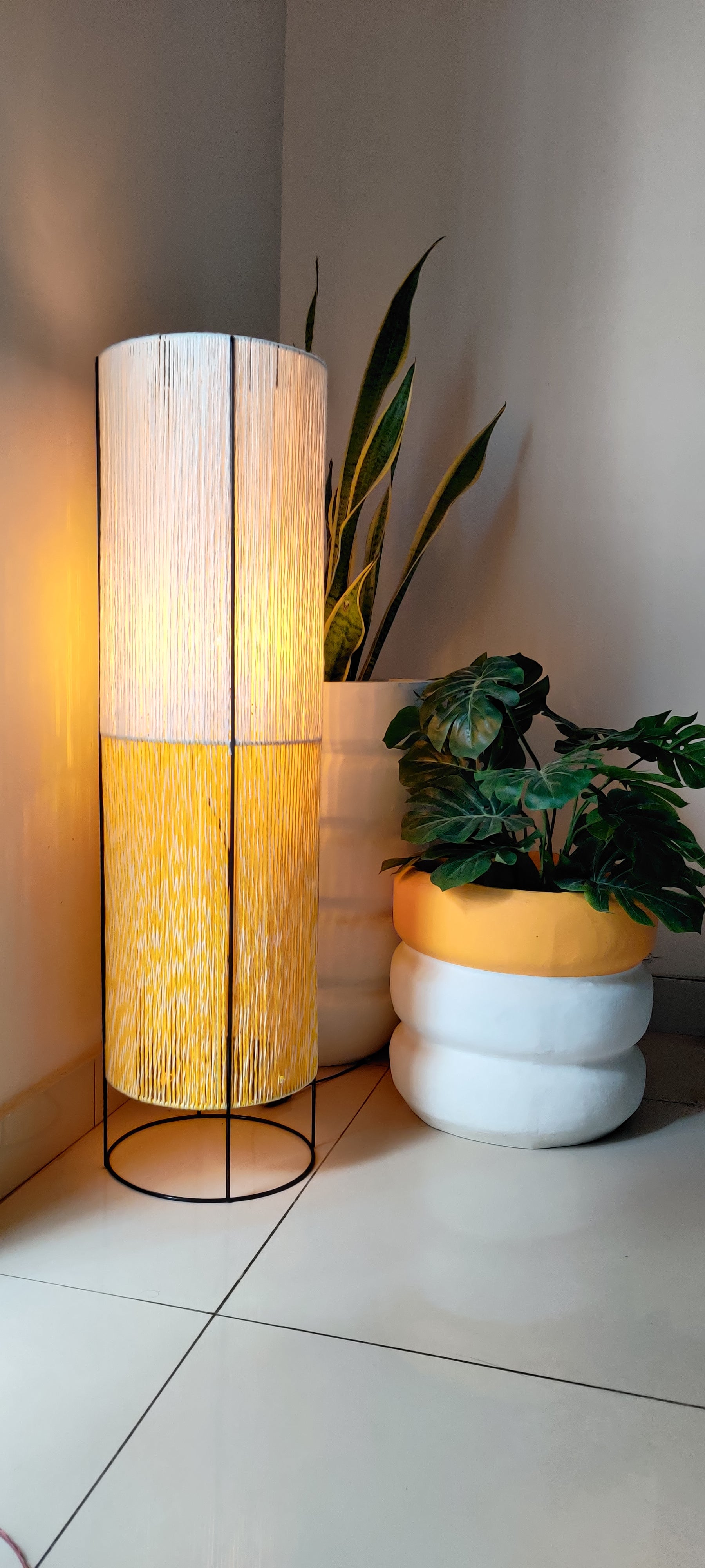 Lemonade - Handmade Floor Lamp