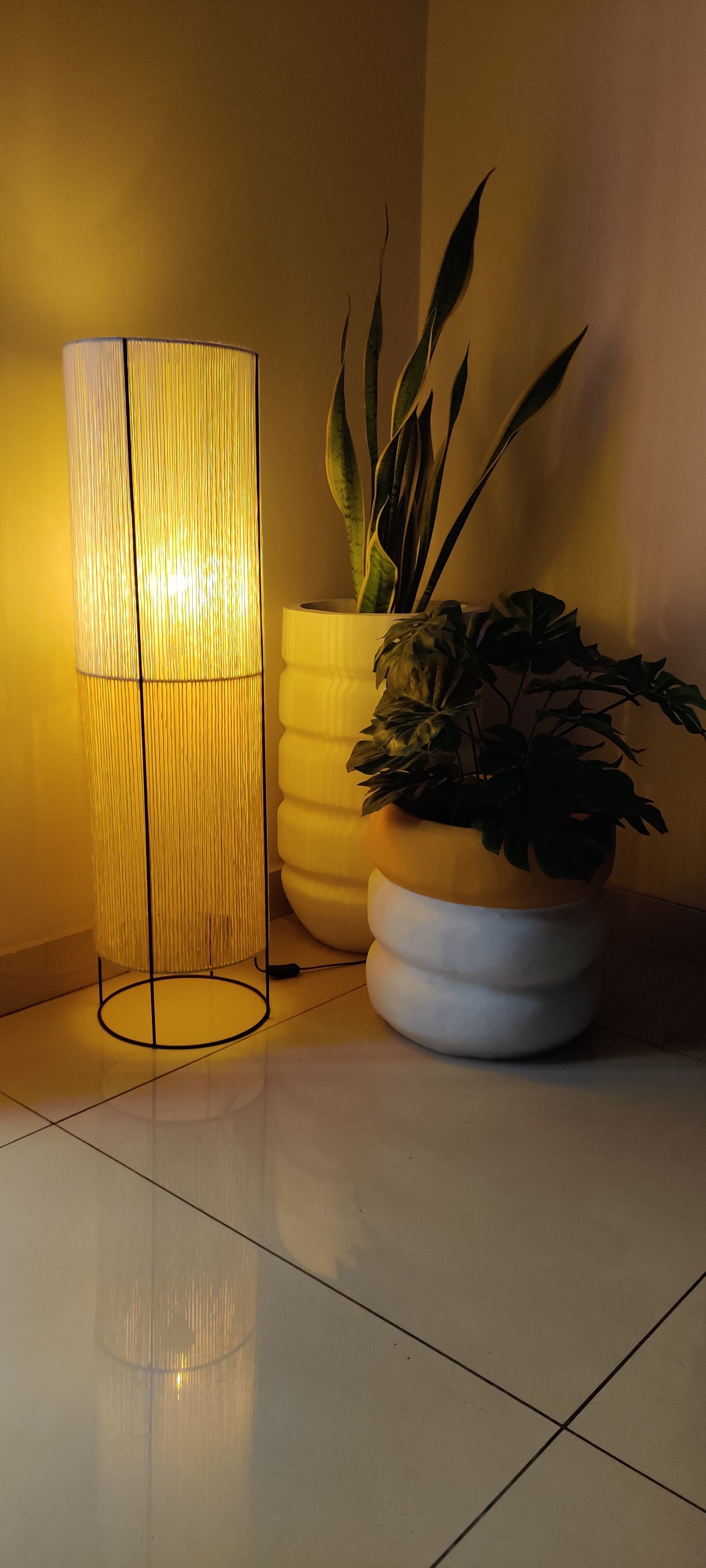 Lemonade - Handmade Floor Lamp