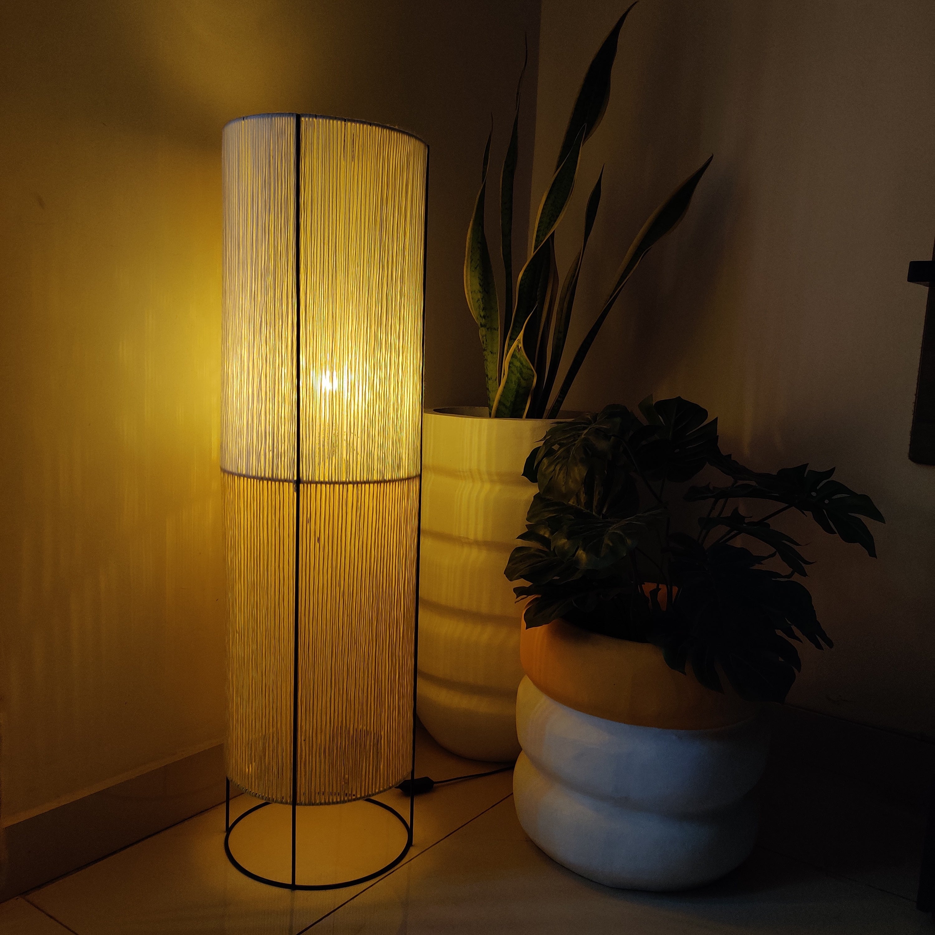 Lemonade - Handmade Floor Lamp