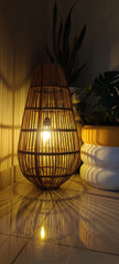 Canelight - Handcrafted Cane Floor Lamp