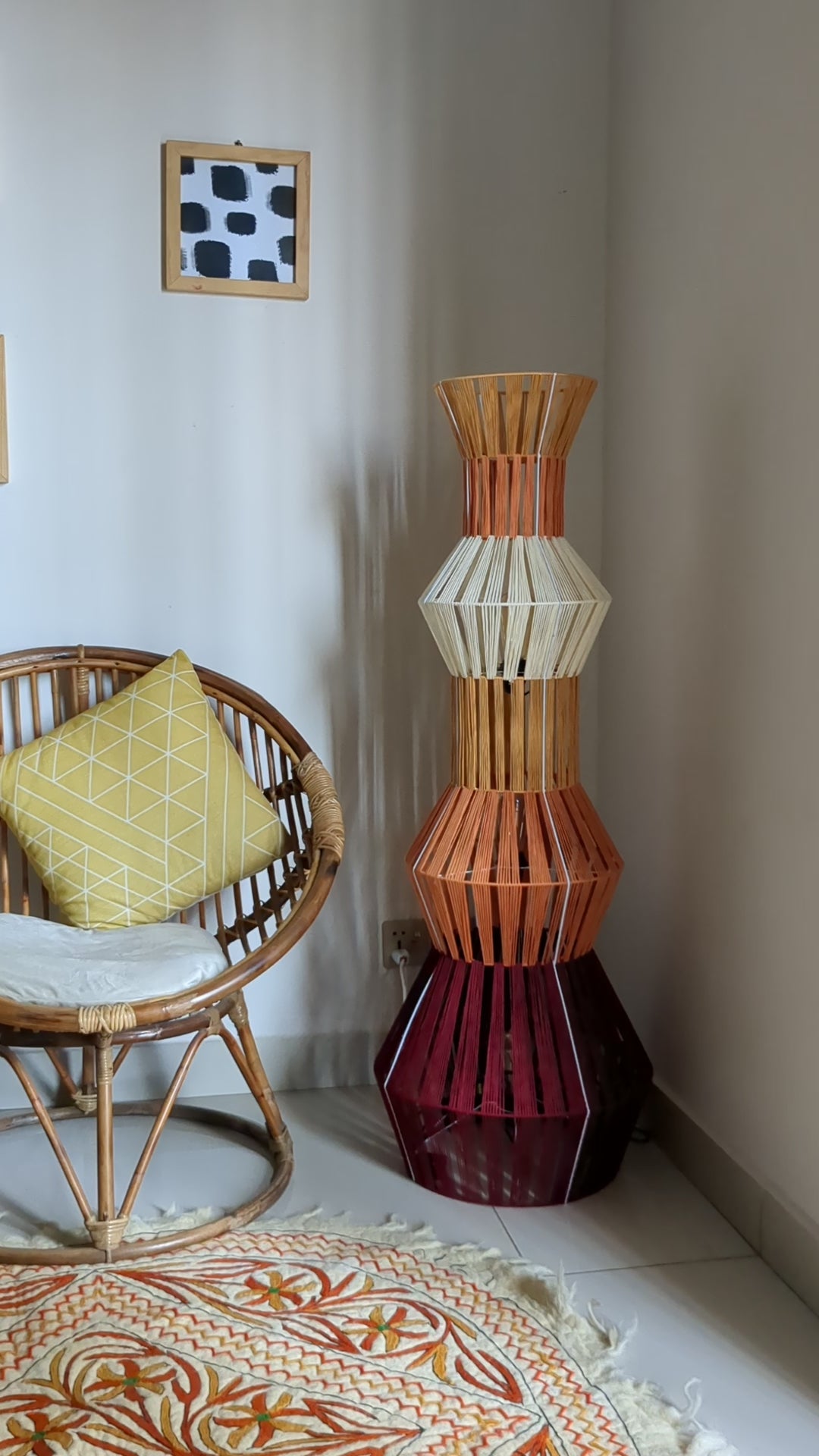 Sunburst - Handmade Floor Lamp