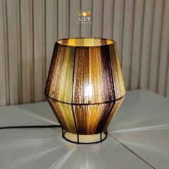 Table Lamp - Walnut Wonder