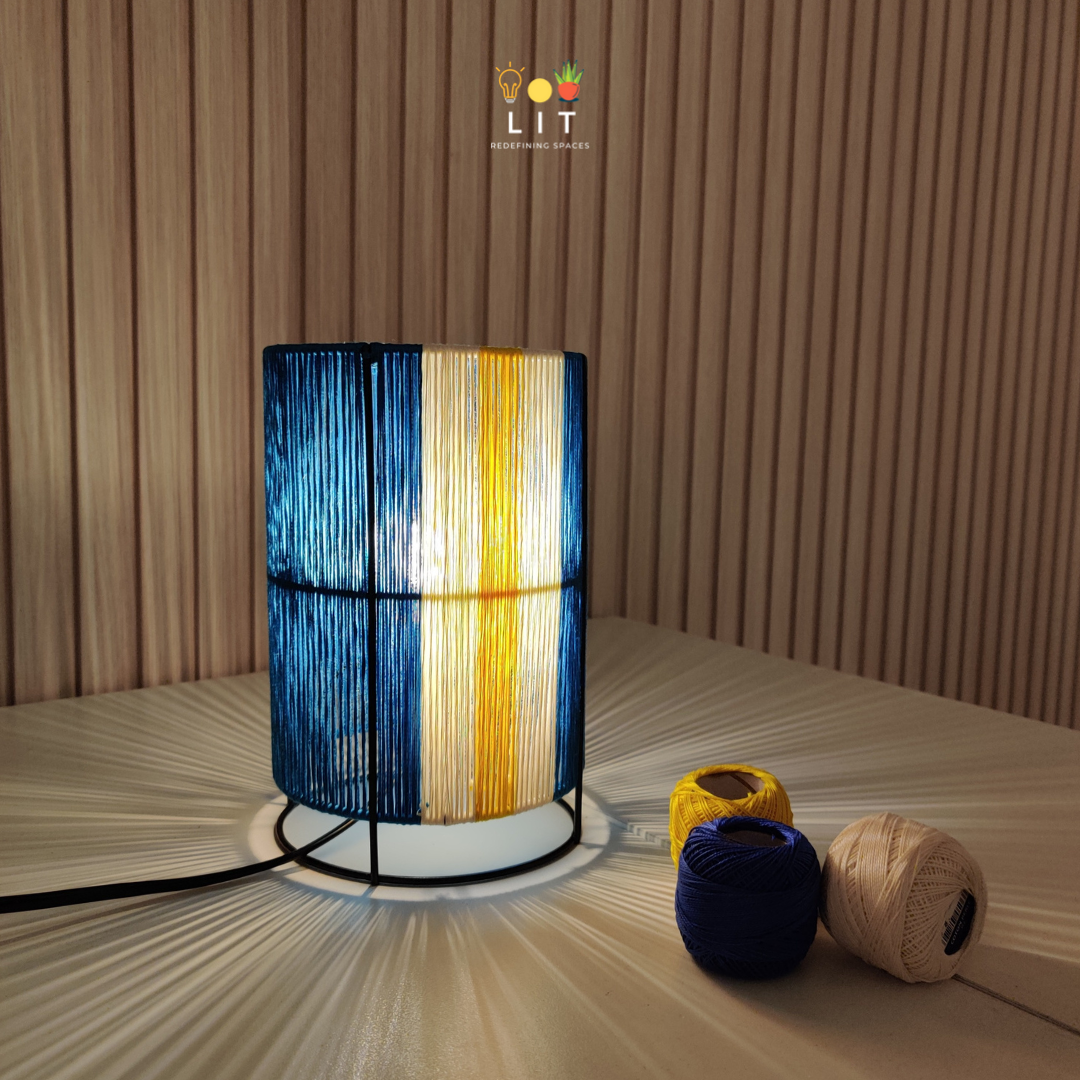 Table Lamp - Sunflower Blue