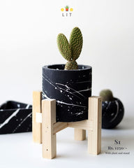 Decor - Black Splatter