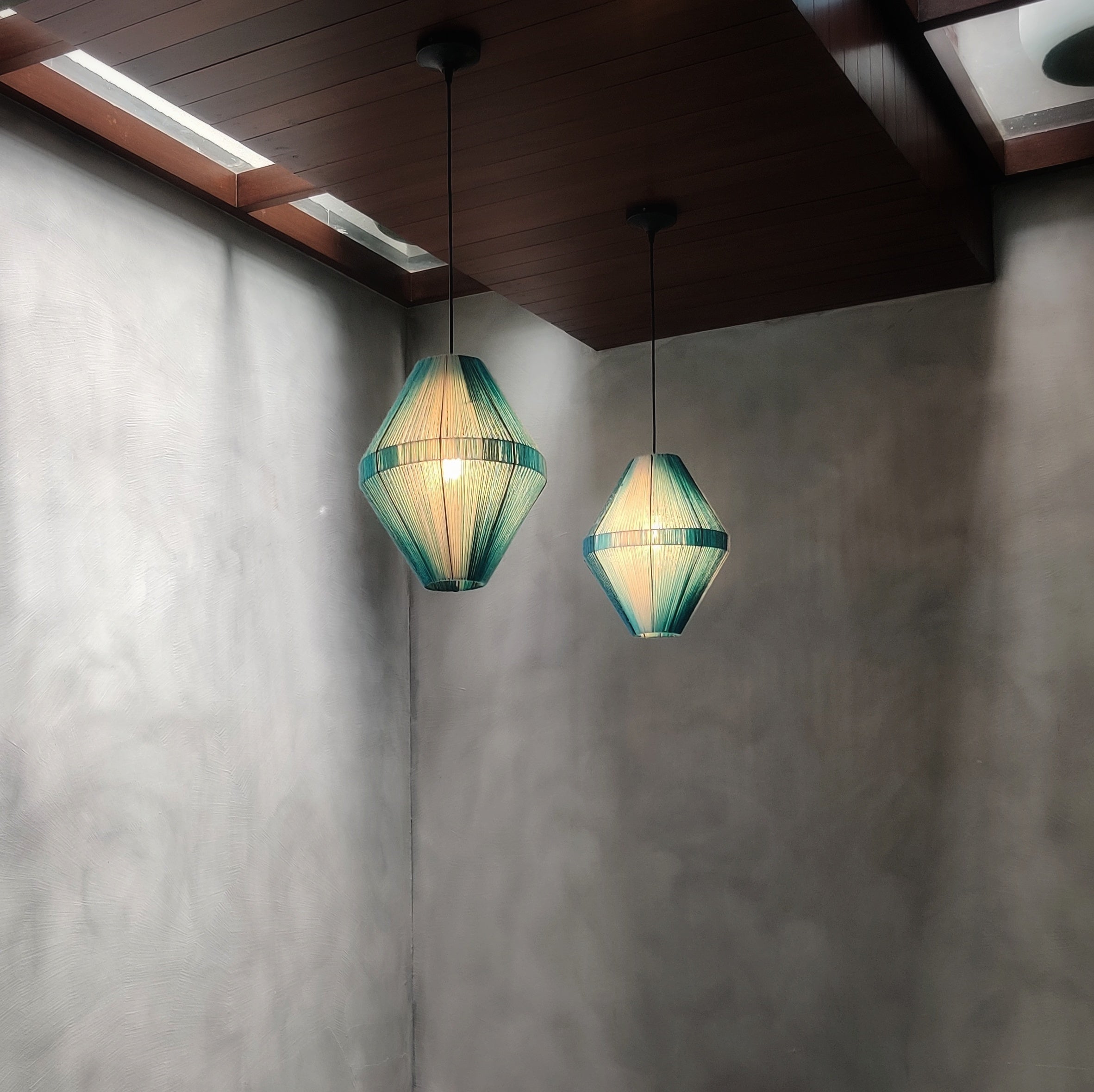 Lamps - Blue Pendant Lights