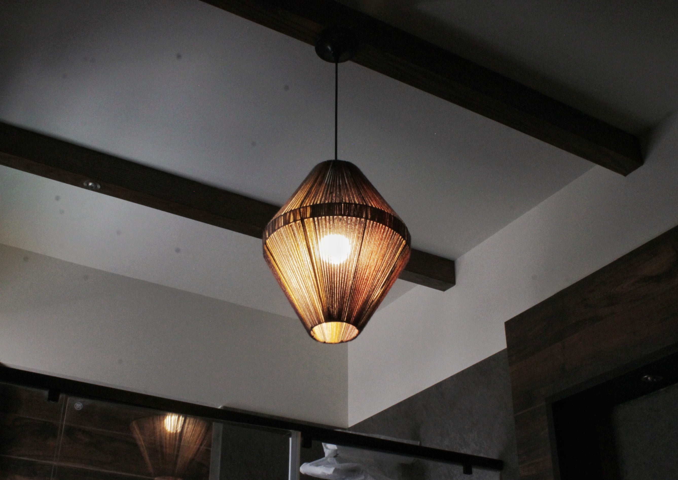 Lamps - Brown Pendant Light